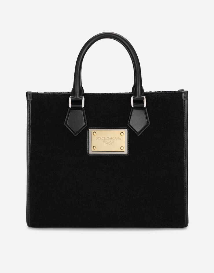 Small terrycloth shopper - 1
