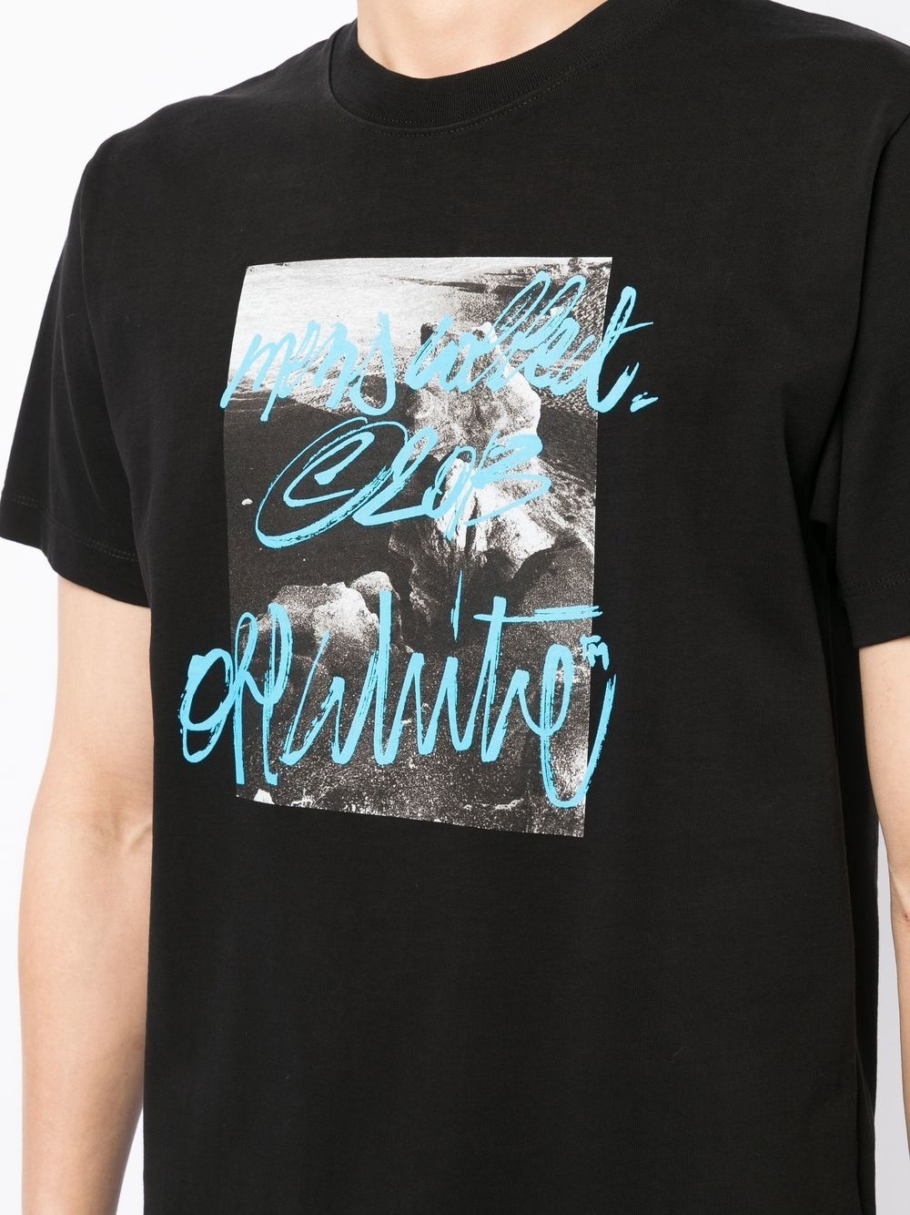 graphic-print crew neck T-shirt - 5