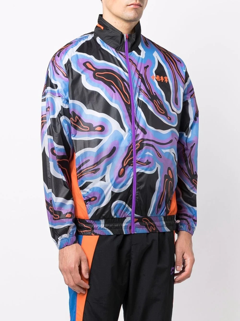 graphic-print bomber jacket - 3