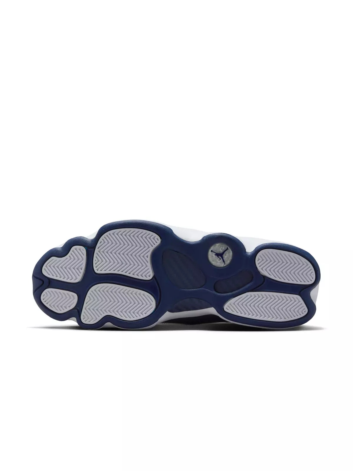 6 Rings "White/Midnight Navy/Neutral Grey" Men's Shoe - 9