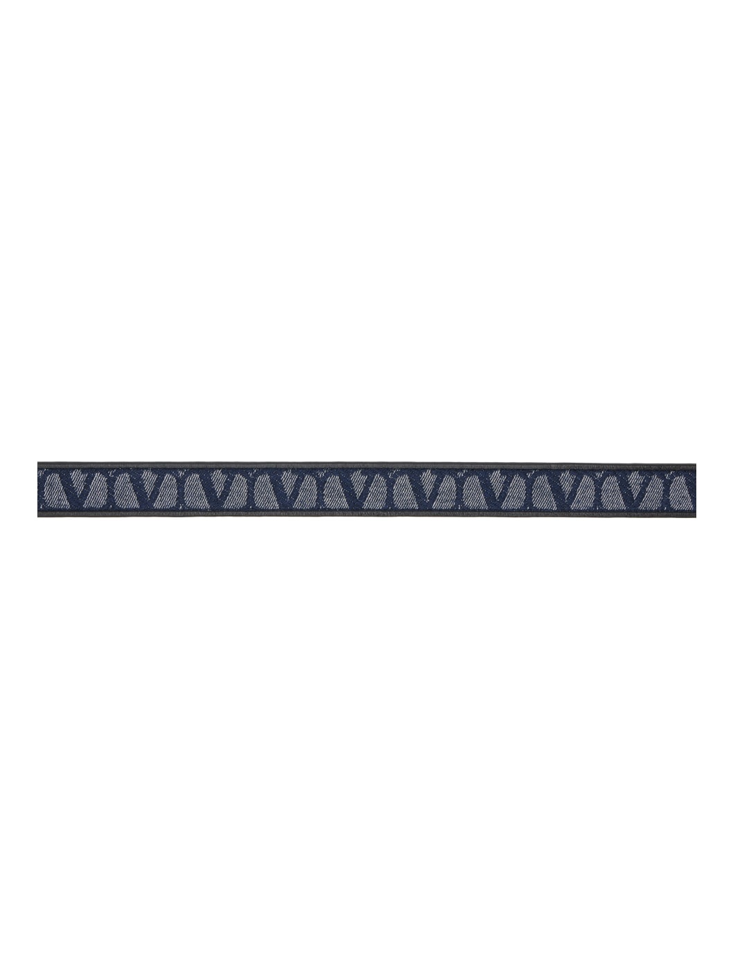 Navy & Black VLogo Belt - 2