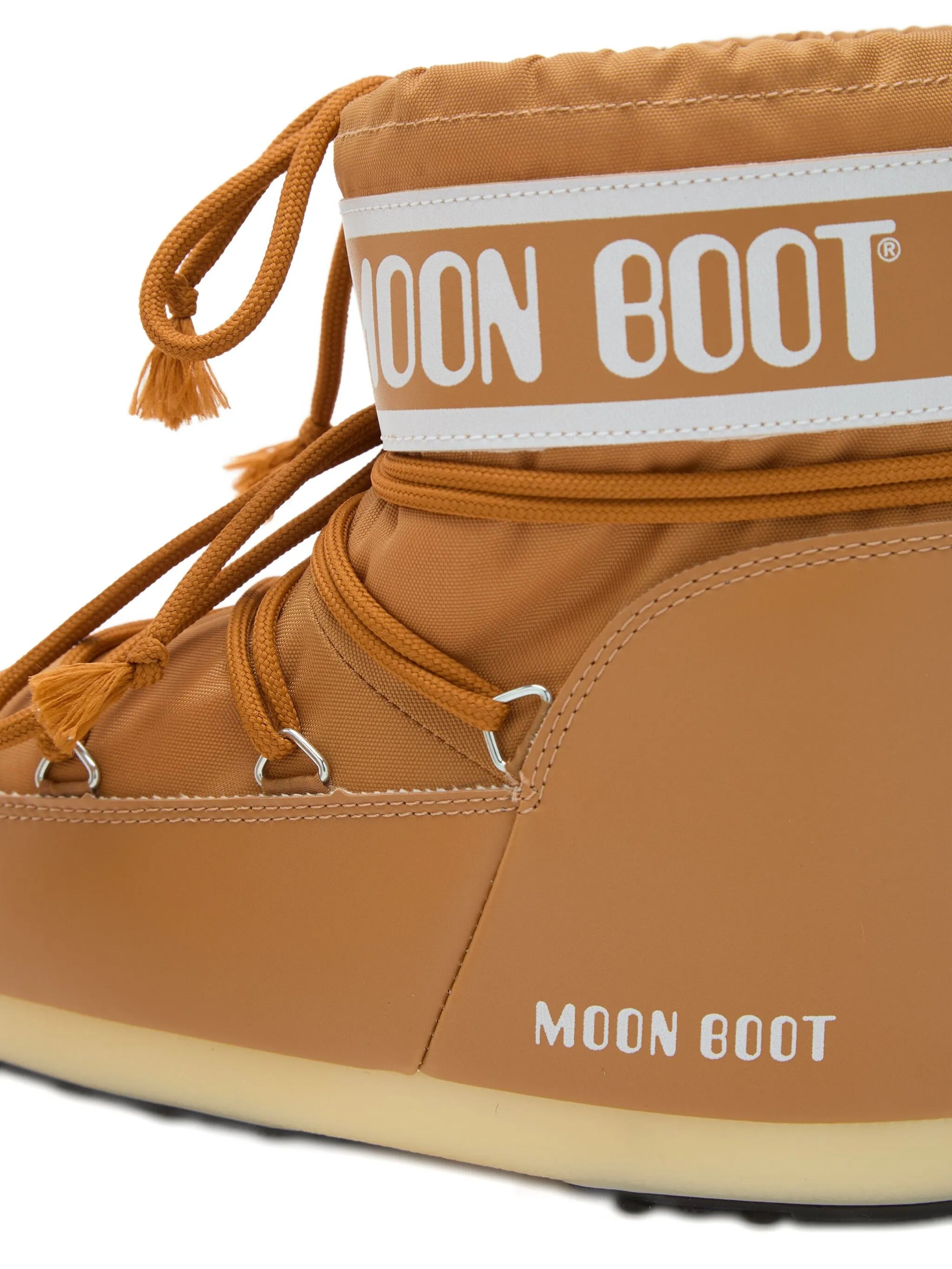 Icon padded logo-band boots - 4
