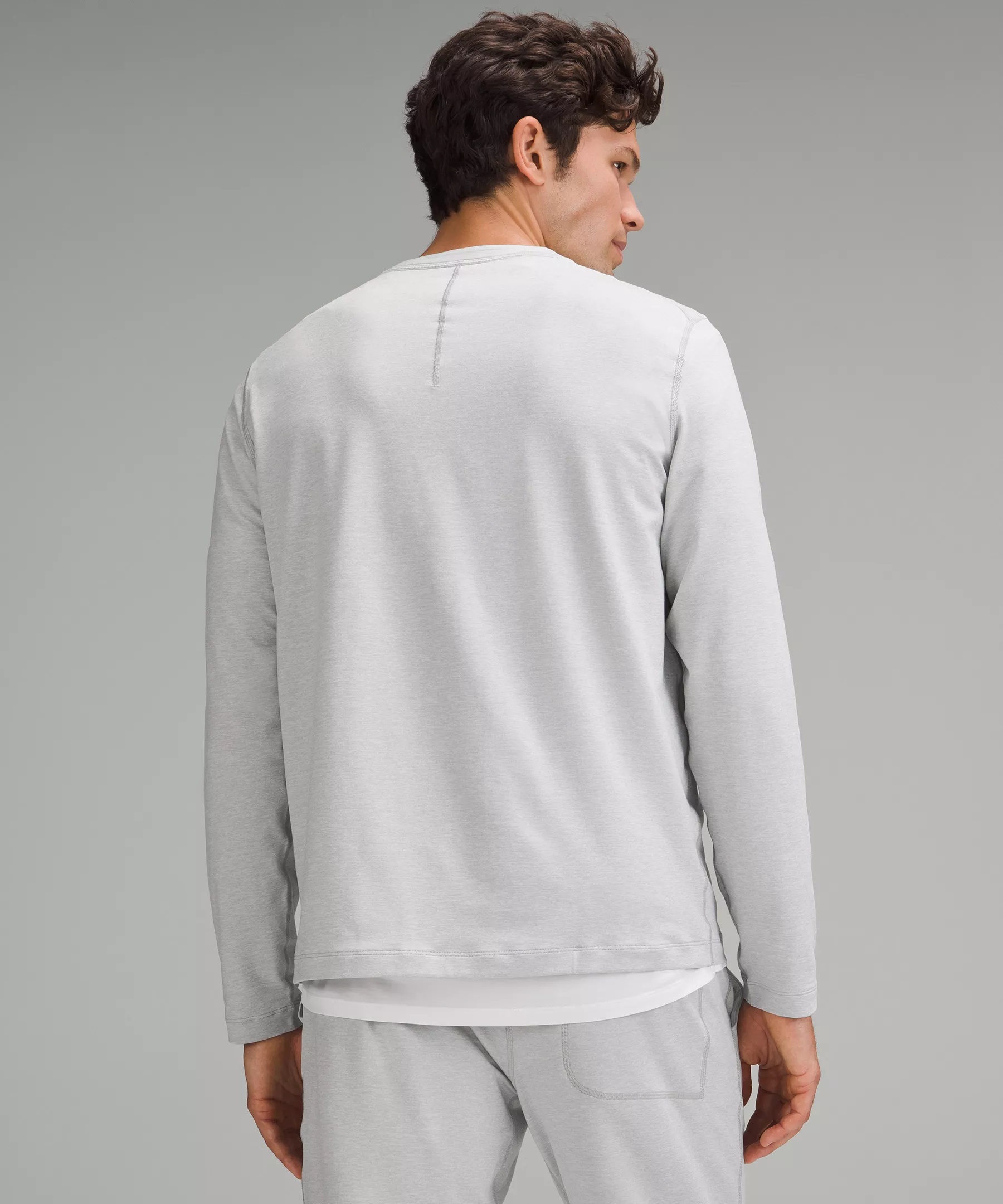 Soft Jersey Long-Sleeve Henley - 3