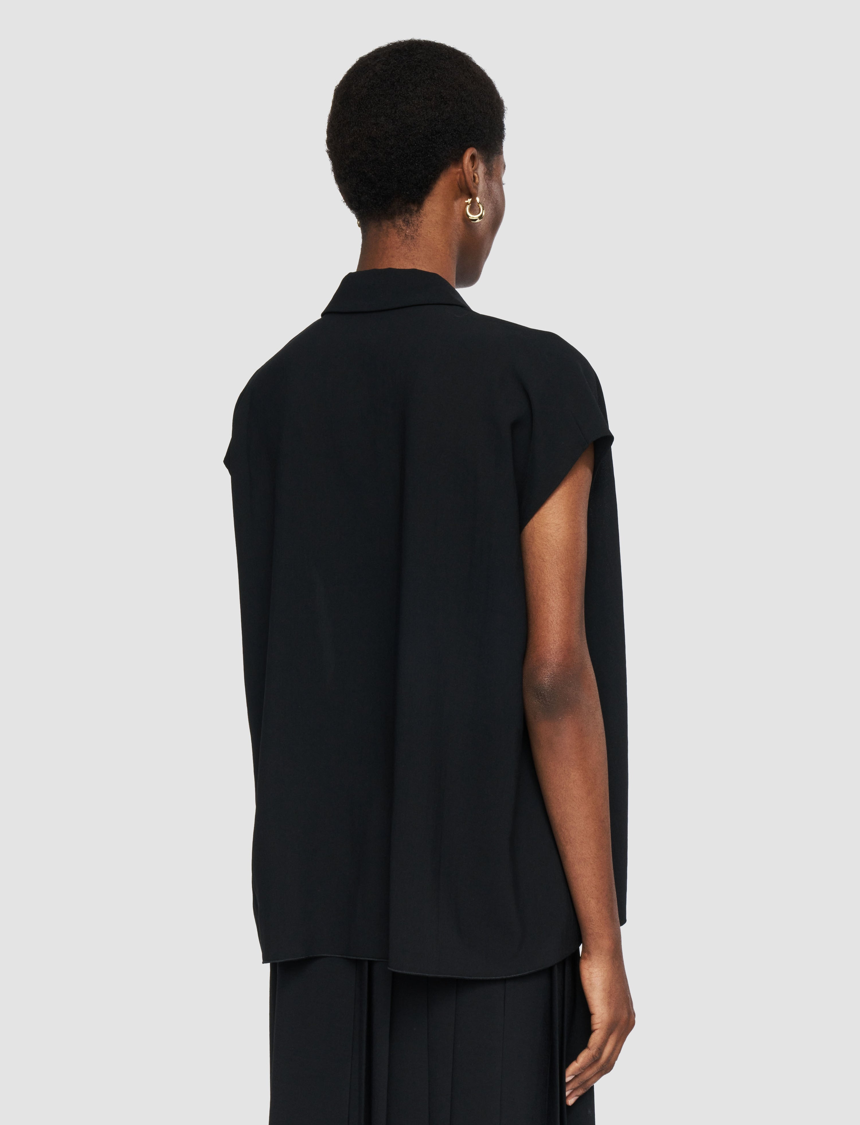 Antin Airy Plissé Blouse - 3