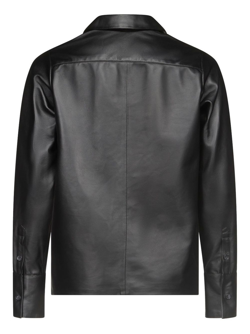 LUDOVIC DE SAINT SERNIN Alan leather shirt outlook