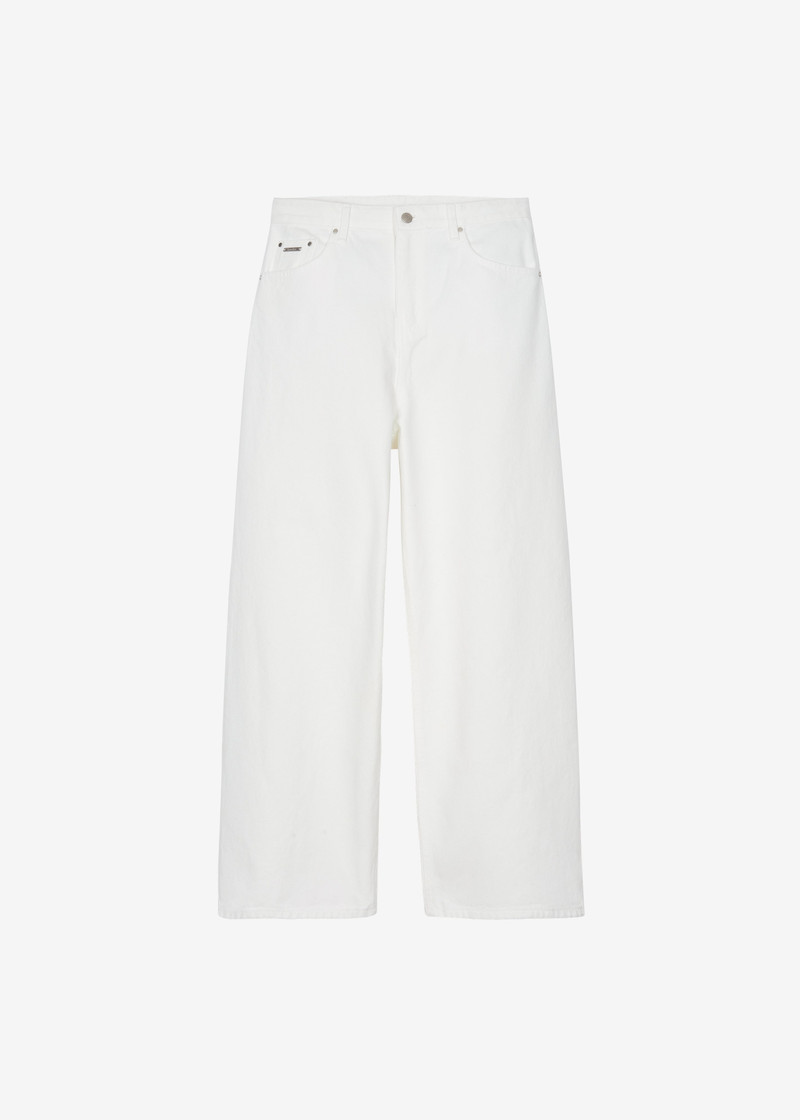 Simo Straight Jeans - White 1