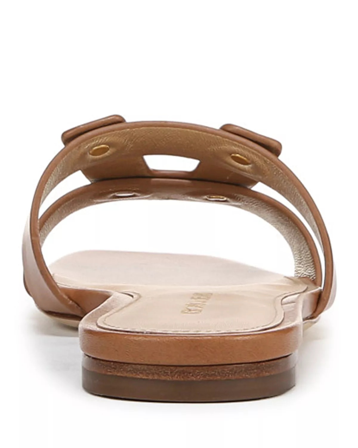 Women's Via Leather Slide Sandals - 4