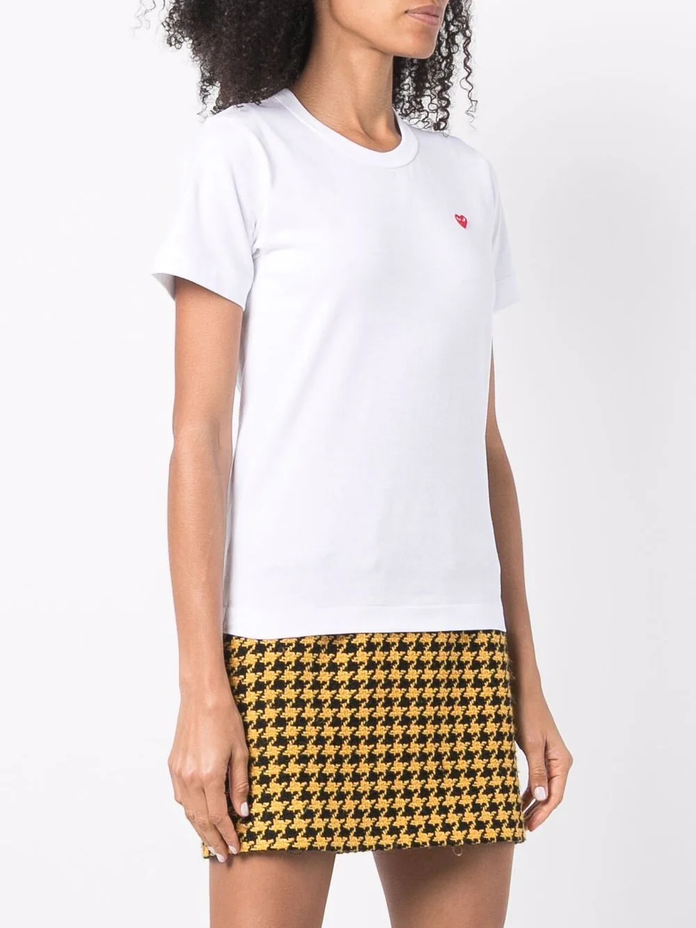 logo-patch cotton T-shirt - 3