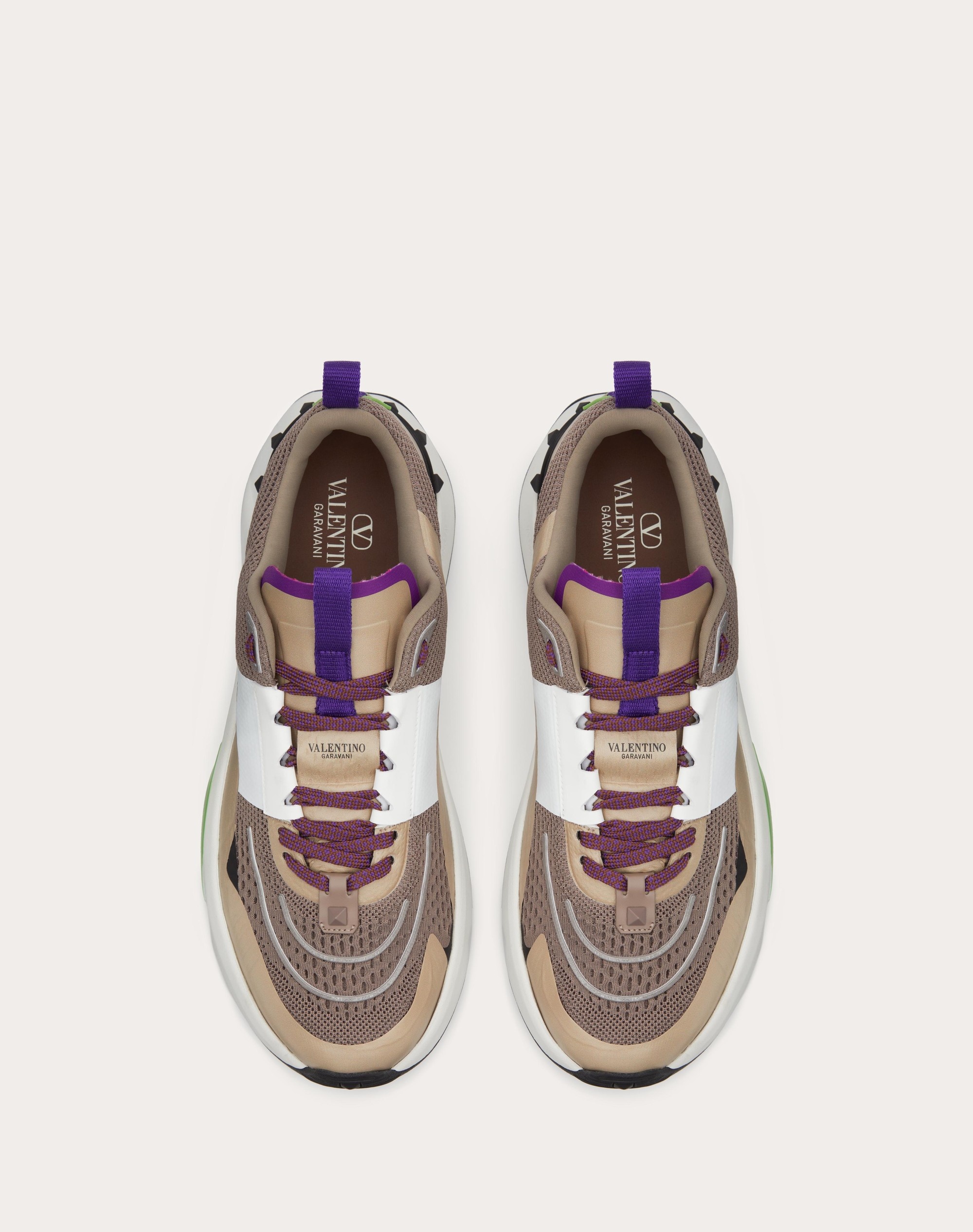 TRUE ACT LOW TOP SNEAKER IN MESH AND RUBBERIZED FABRIC - 4
