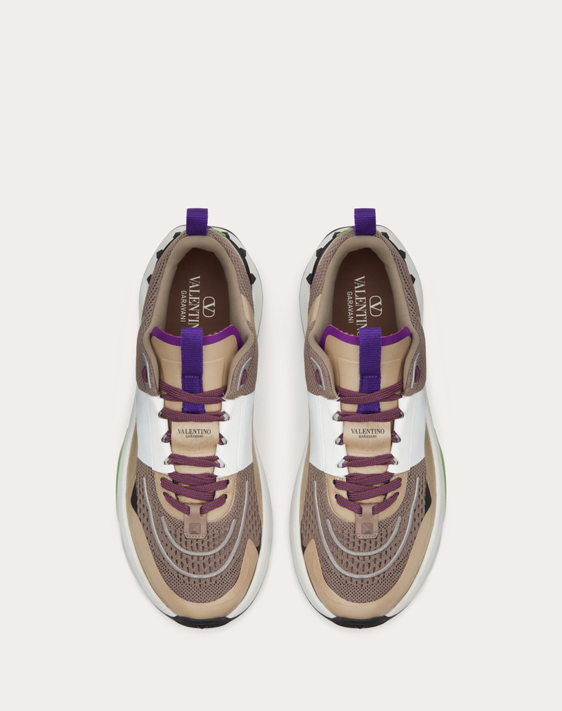 TRUE ACT LOW TOP SNEAKER IN MESH AND RUBBERIZED FABRIC 4