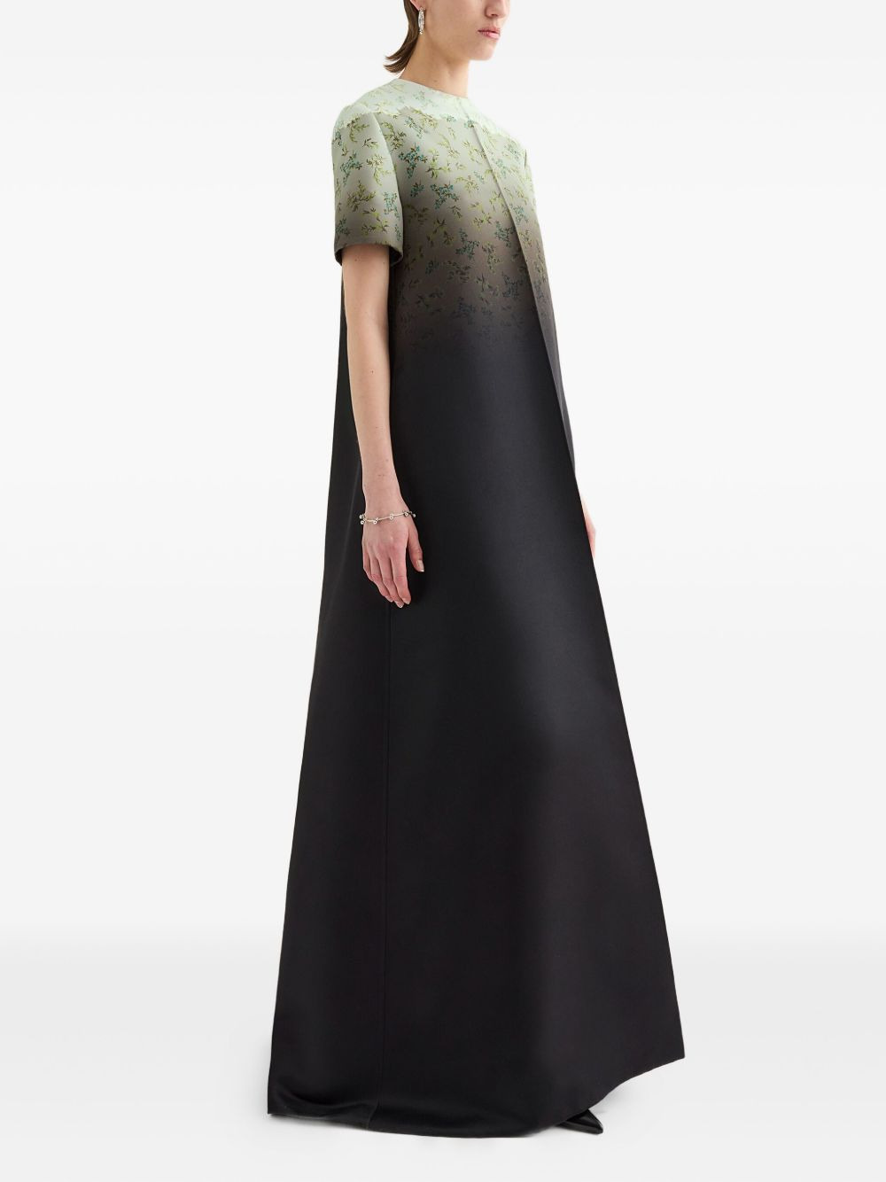 gradient floral-print maxi dress - 2