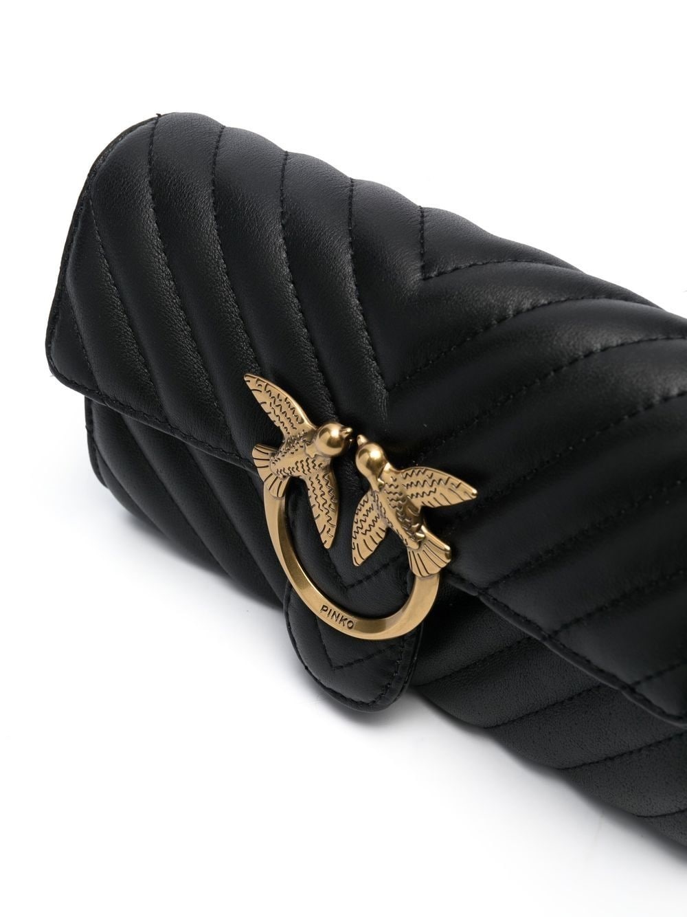logo-plaque matelassÃ© shoulder bag - 4