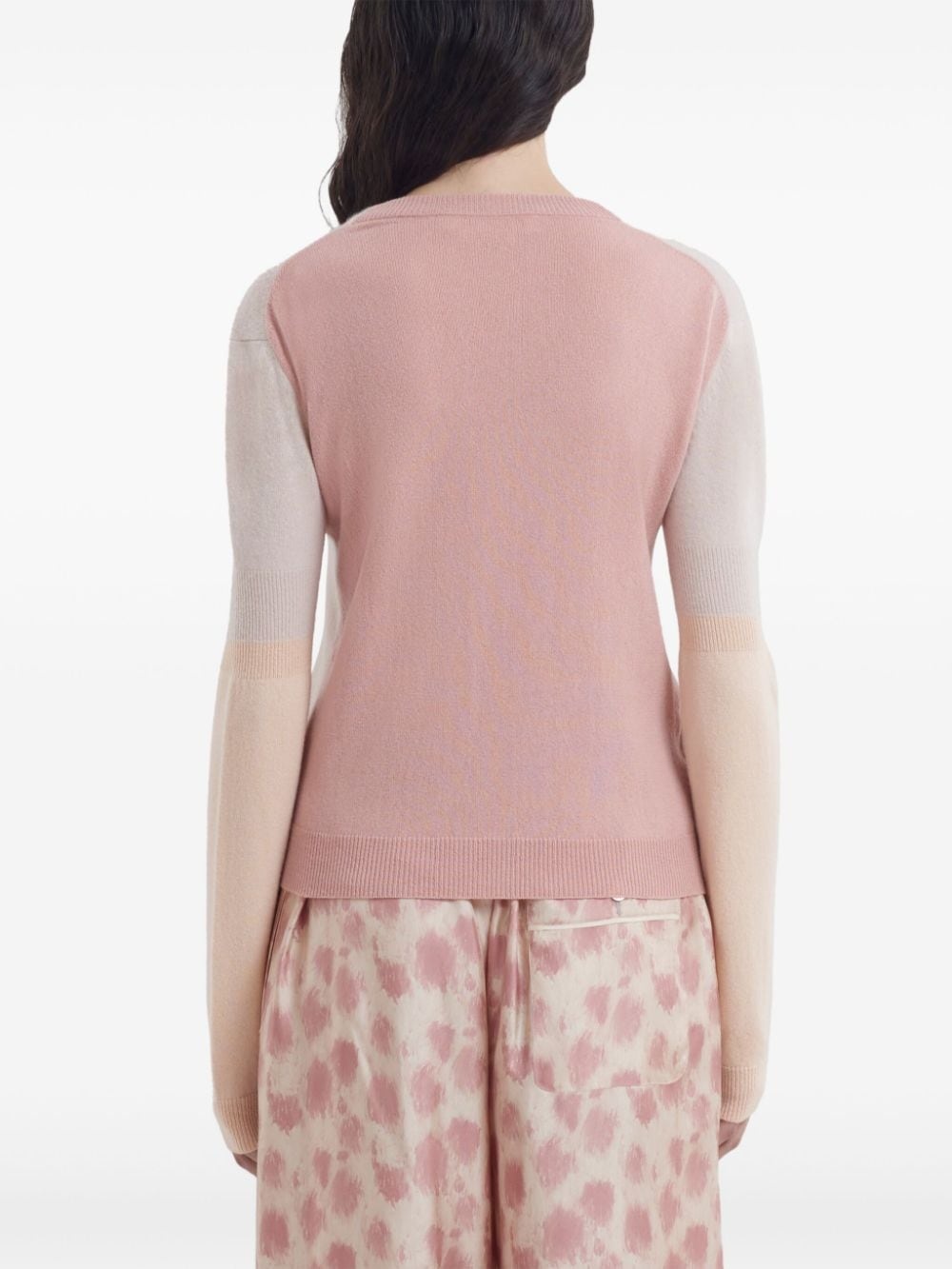 Combined-colour jumper - 4