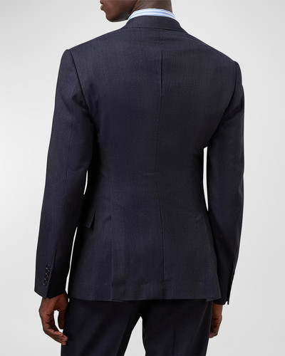 Ralph Lauren Men's Kent Hand-Tailored  Wool Cashmere Nailhead Suit outlook