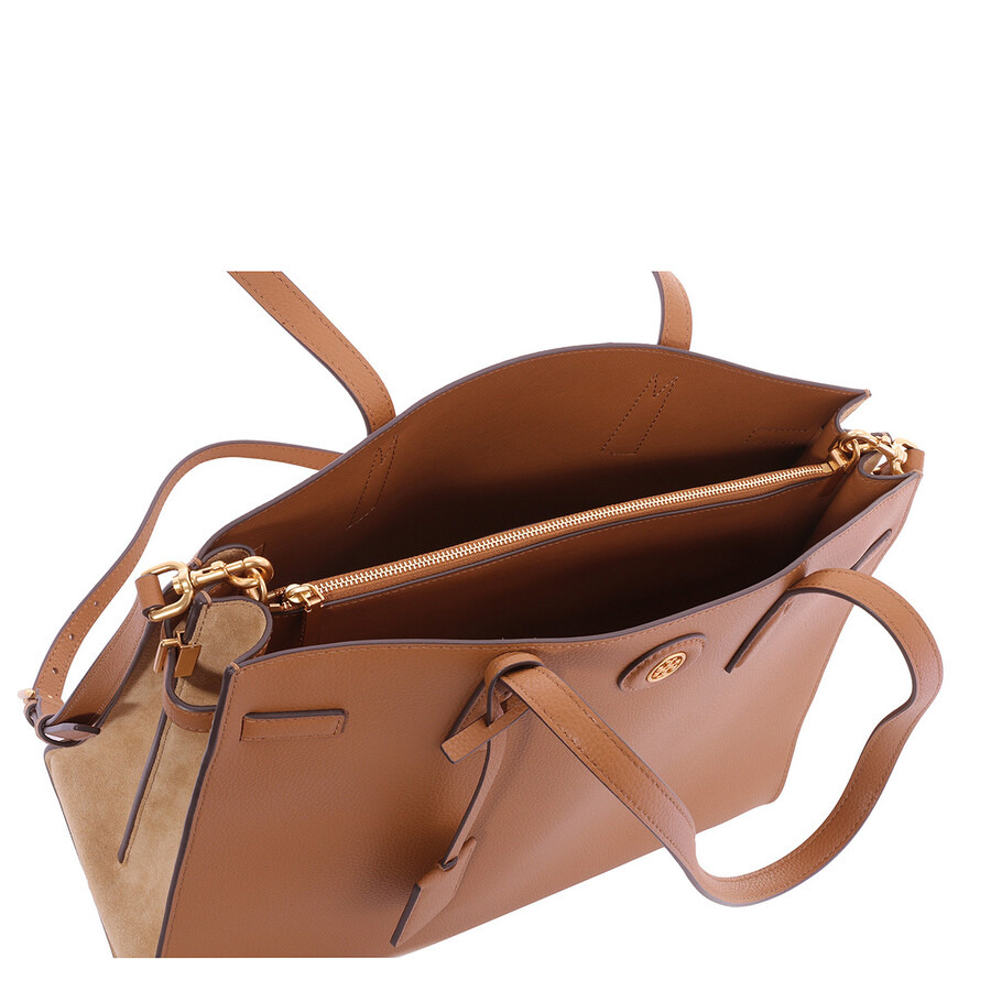Tory Burch - Tory Burch Tigers Eye Robinson Satchel - 4