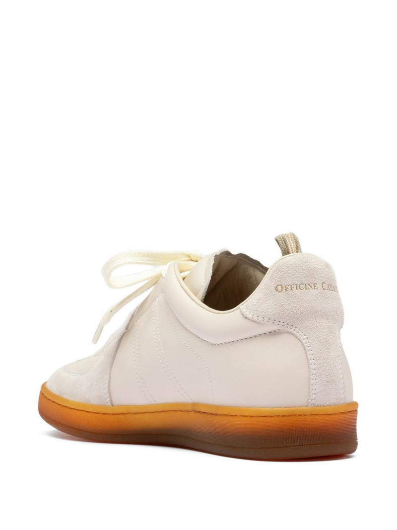 MILITIA 102 panelled leather sneakers 4