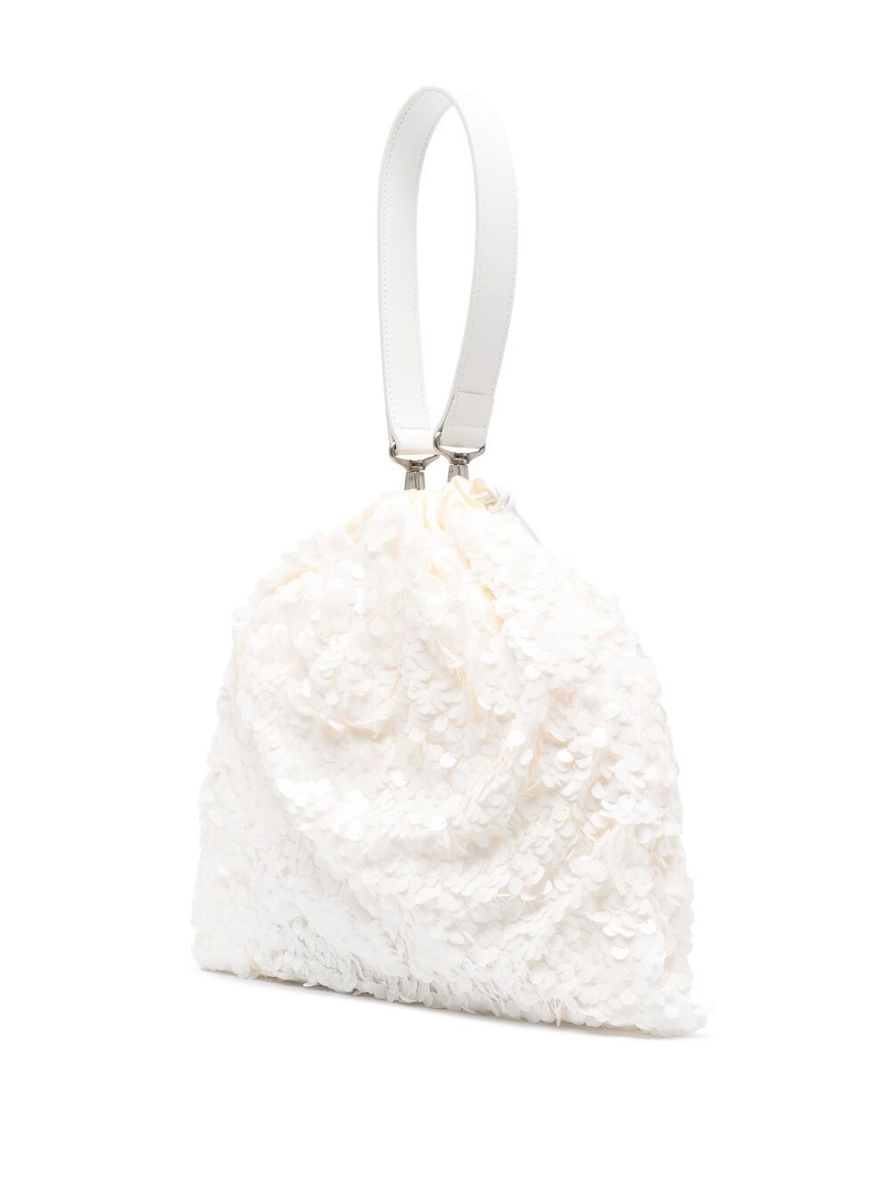 sequin-embellished tote bag - 3