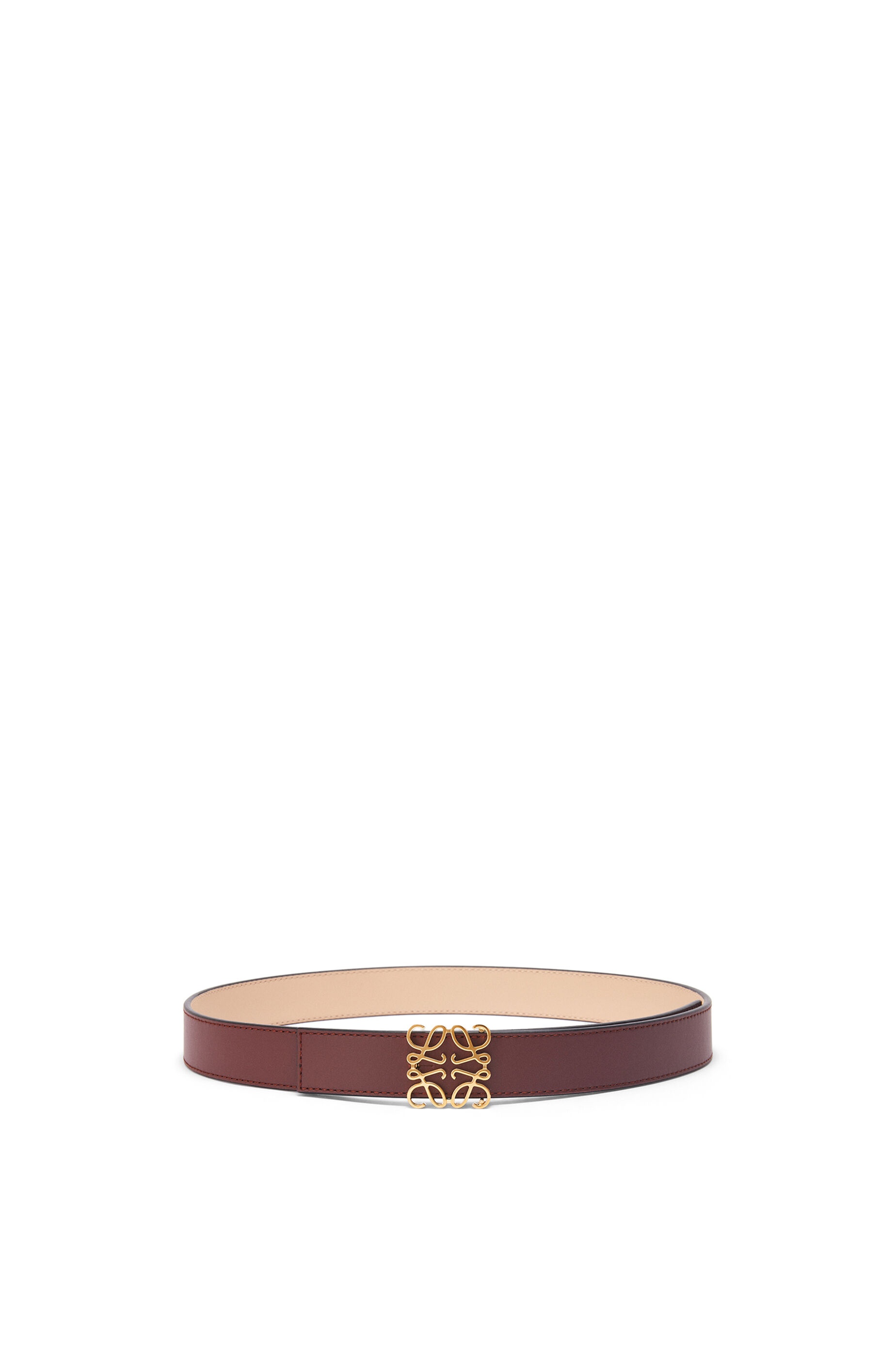 Anagram belt in smooth calfskin - 1