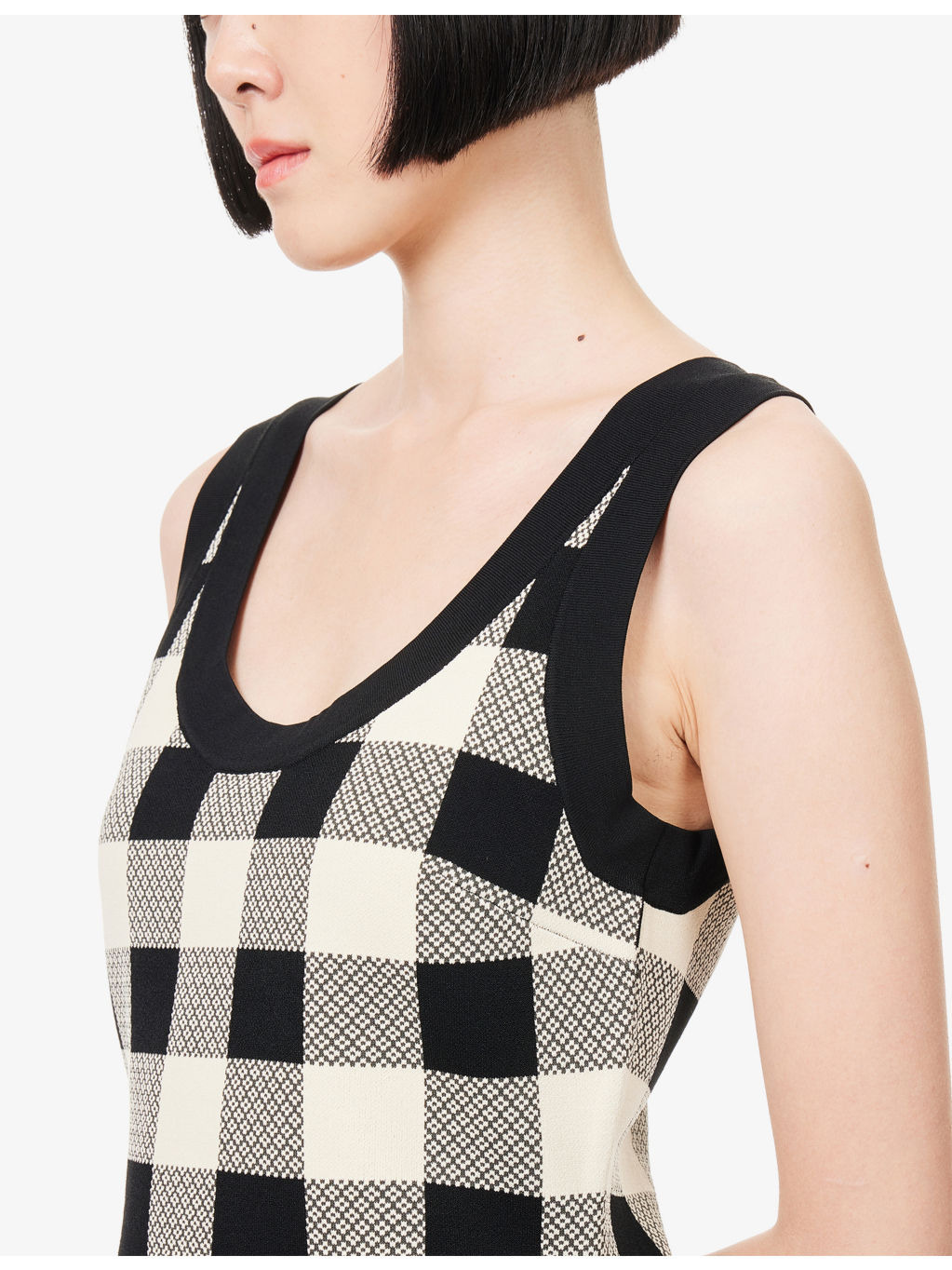 Pippa Graphic-Pattern Knit Top - 5