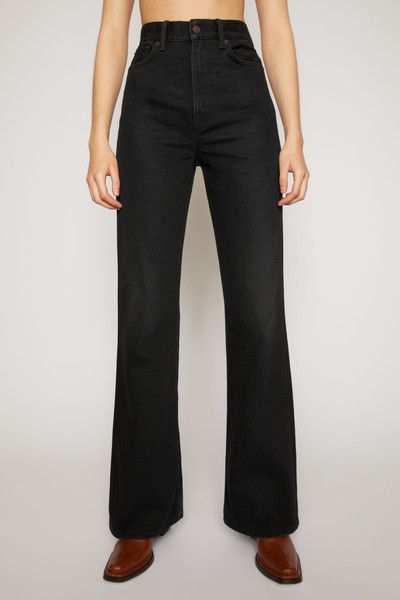 Acne Studios Bootcut fit jeans washed black outlook