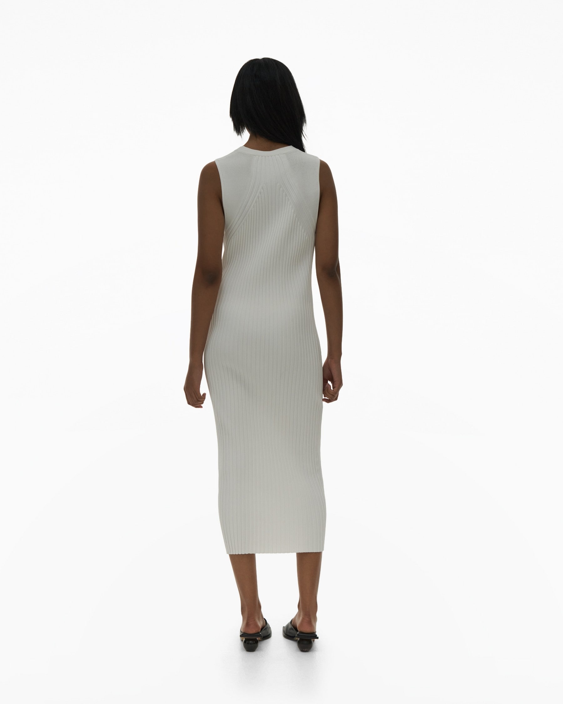 RIBBED TANK DRESS - 4