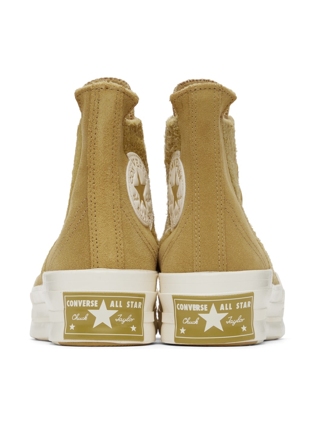 Beige Chuck 70 Plus Suede Sneakers - 2