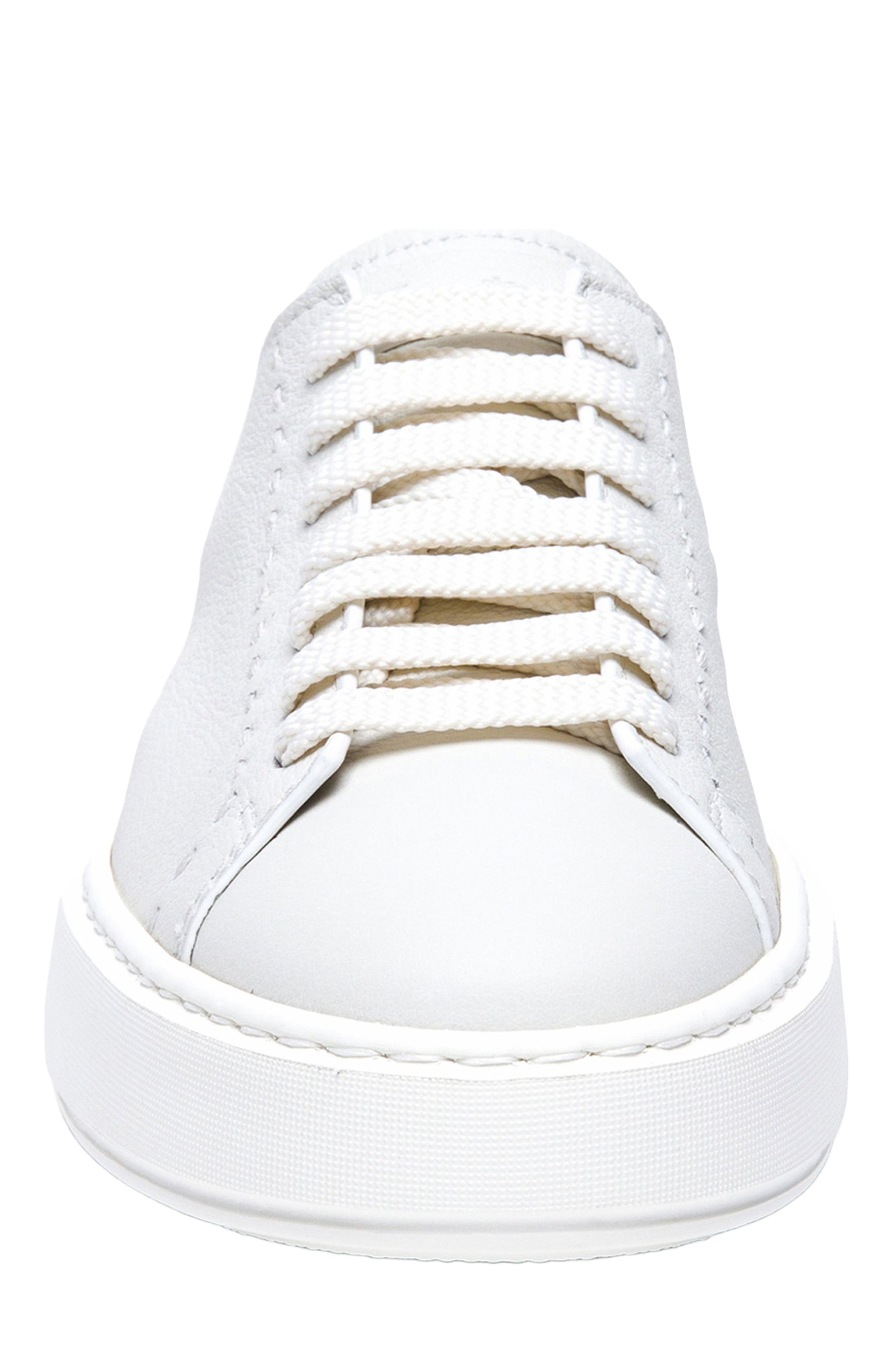 Santoni Women's white leather sneaker at Nordstrom - 2