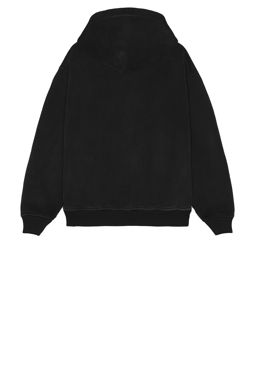 Patchwork Face Heavyweight Zip Up Hoodie - 2