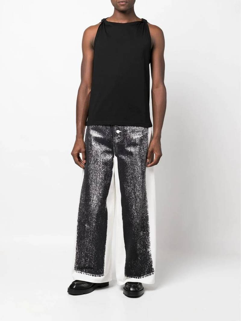 Y/Project twist-shoulder tank top outlook
