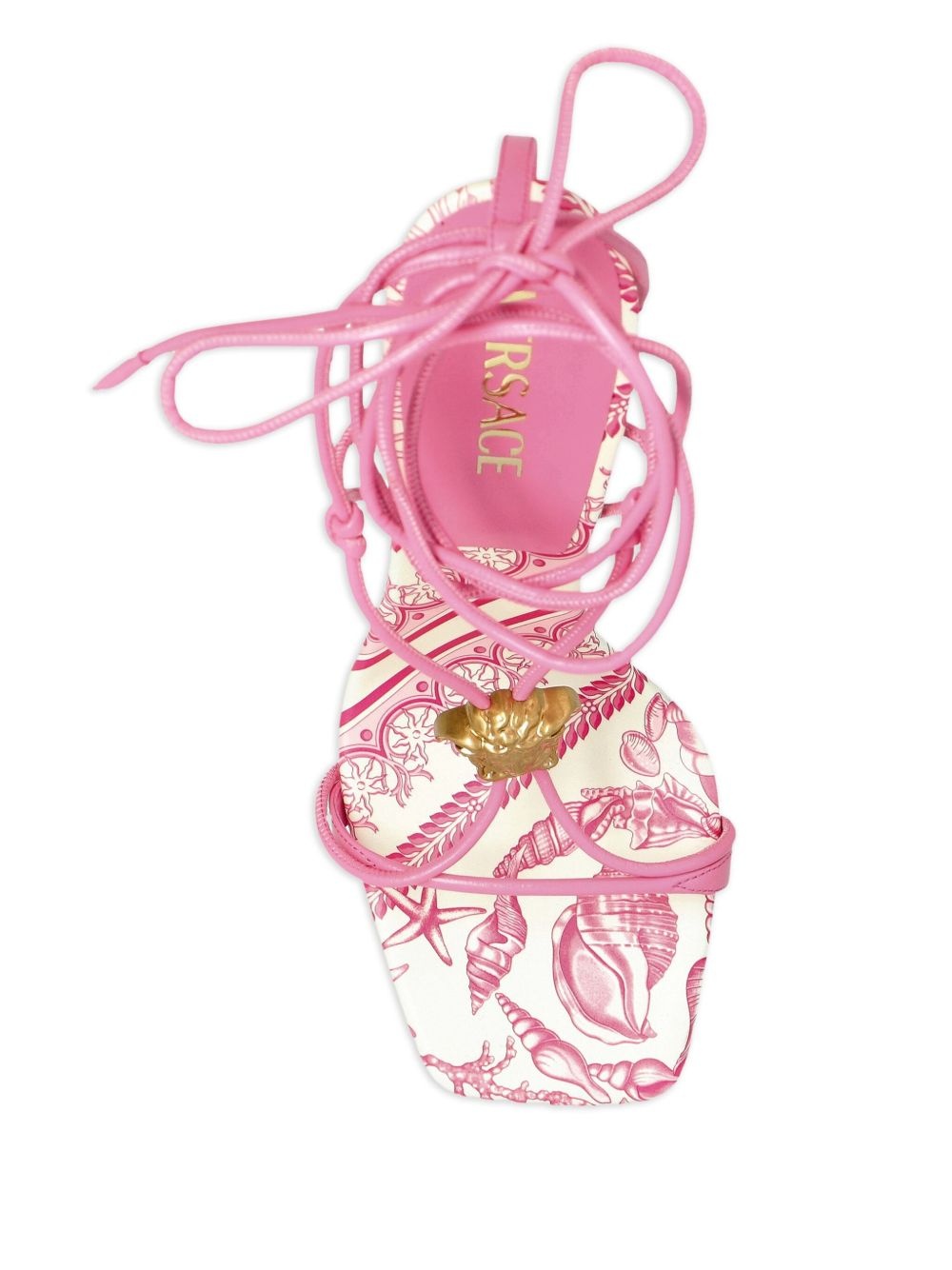 120mm Medusa Head-plaque sandals - 4