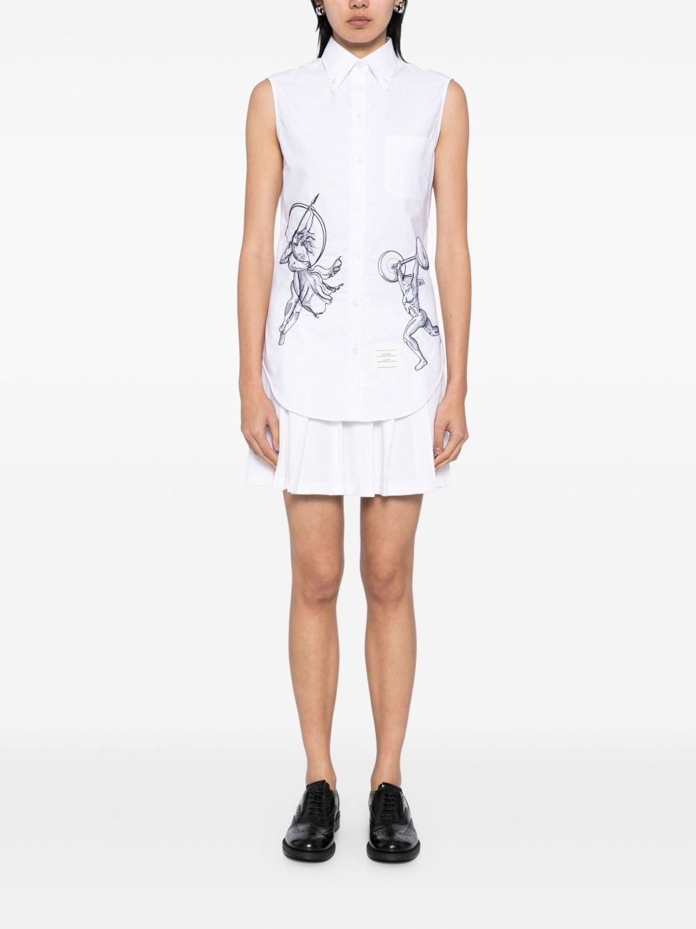 embroidered shirt - 2