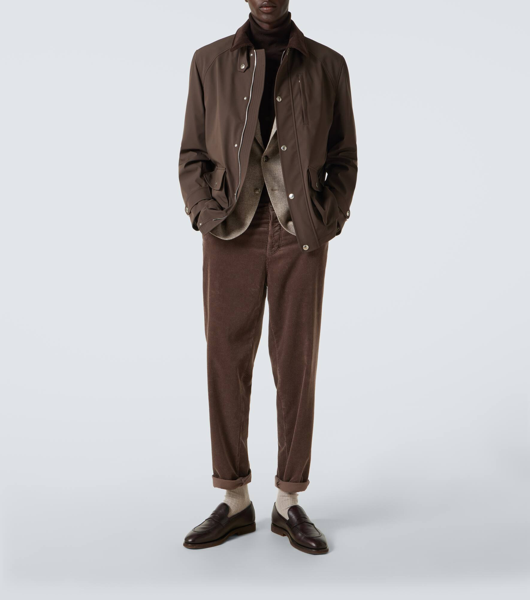 Corduroy slim pants - 2