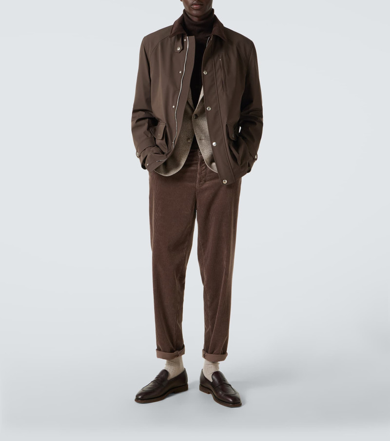 Brunello Cucinelli Corduroy slim pants outlook