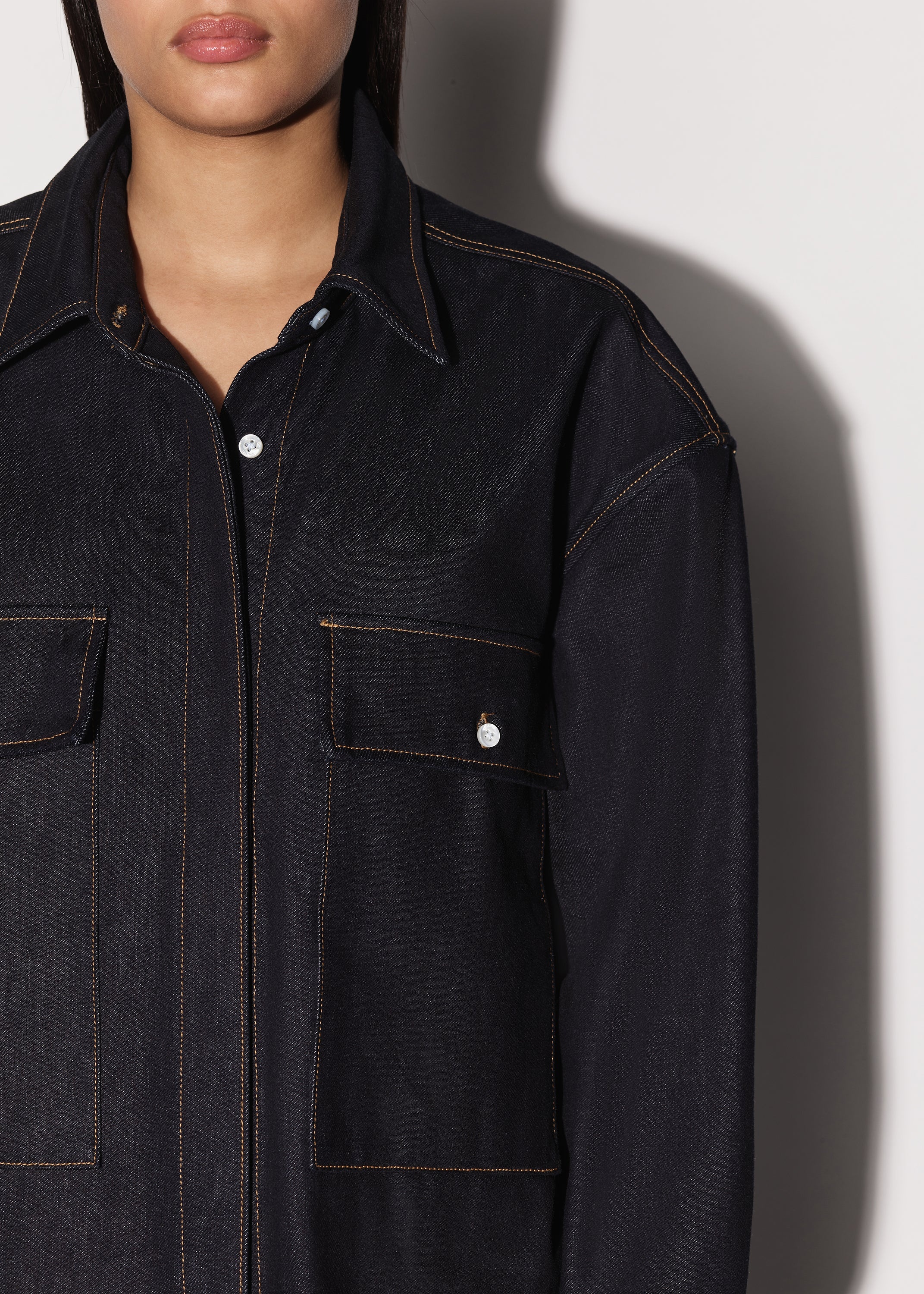 DENIM WORKWEAR SHIRT - 5