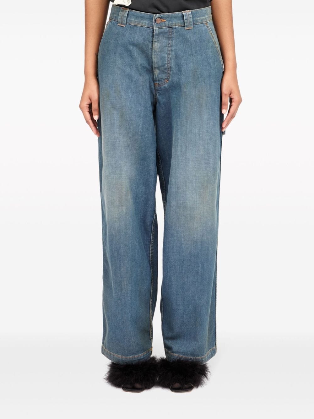 Americana wide-leg jeans - 2