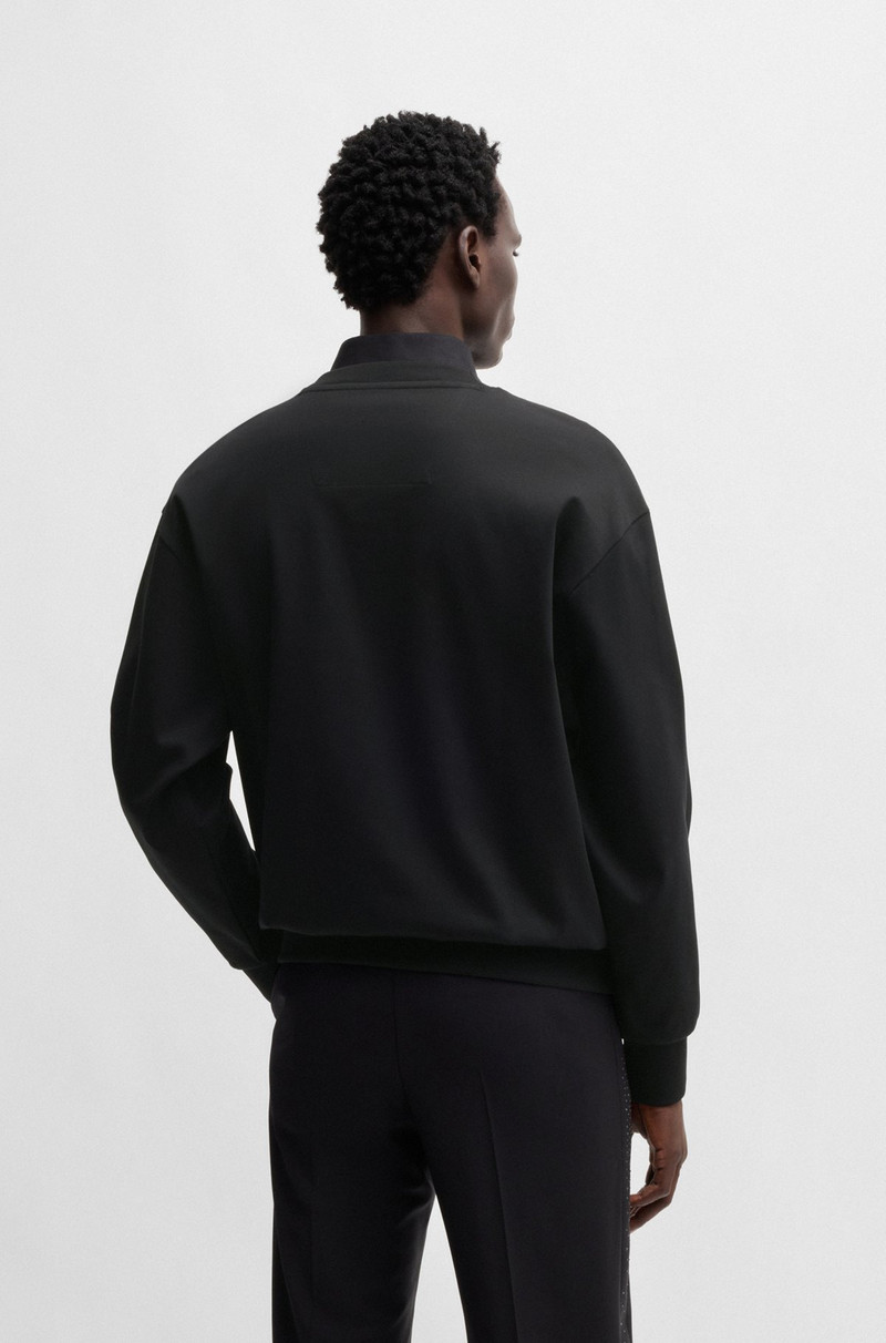 COTTON SWEATSHIRT IN RELAXED FIT WITH DOUBLE B MONOGRAM 5