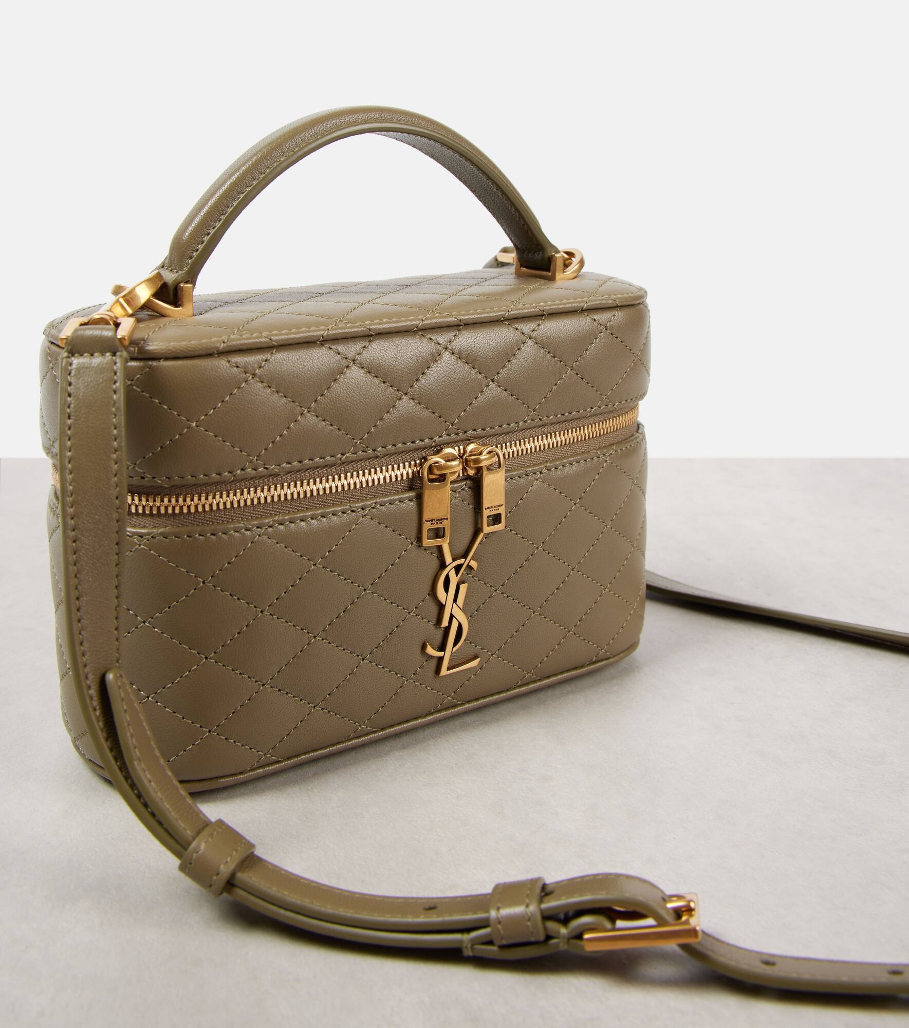 Gaby Cassandre quilted leather vanity bag - 6