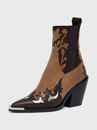 Paco Rabanne CHELSEA BROWN BOOTS outlook
