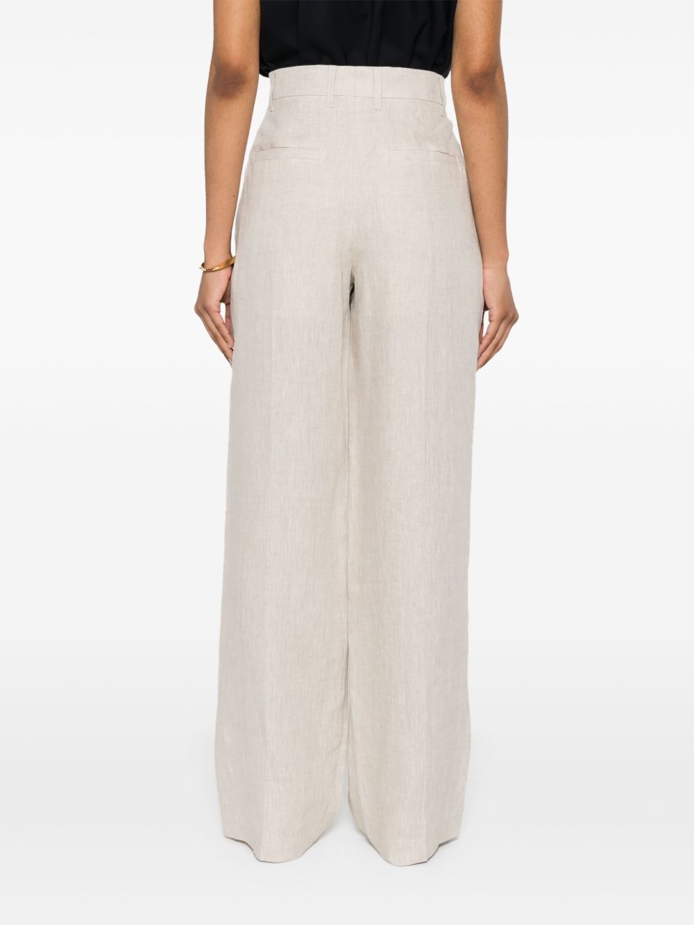 linen trousers - 4