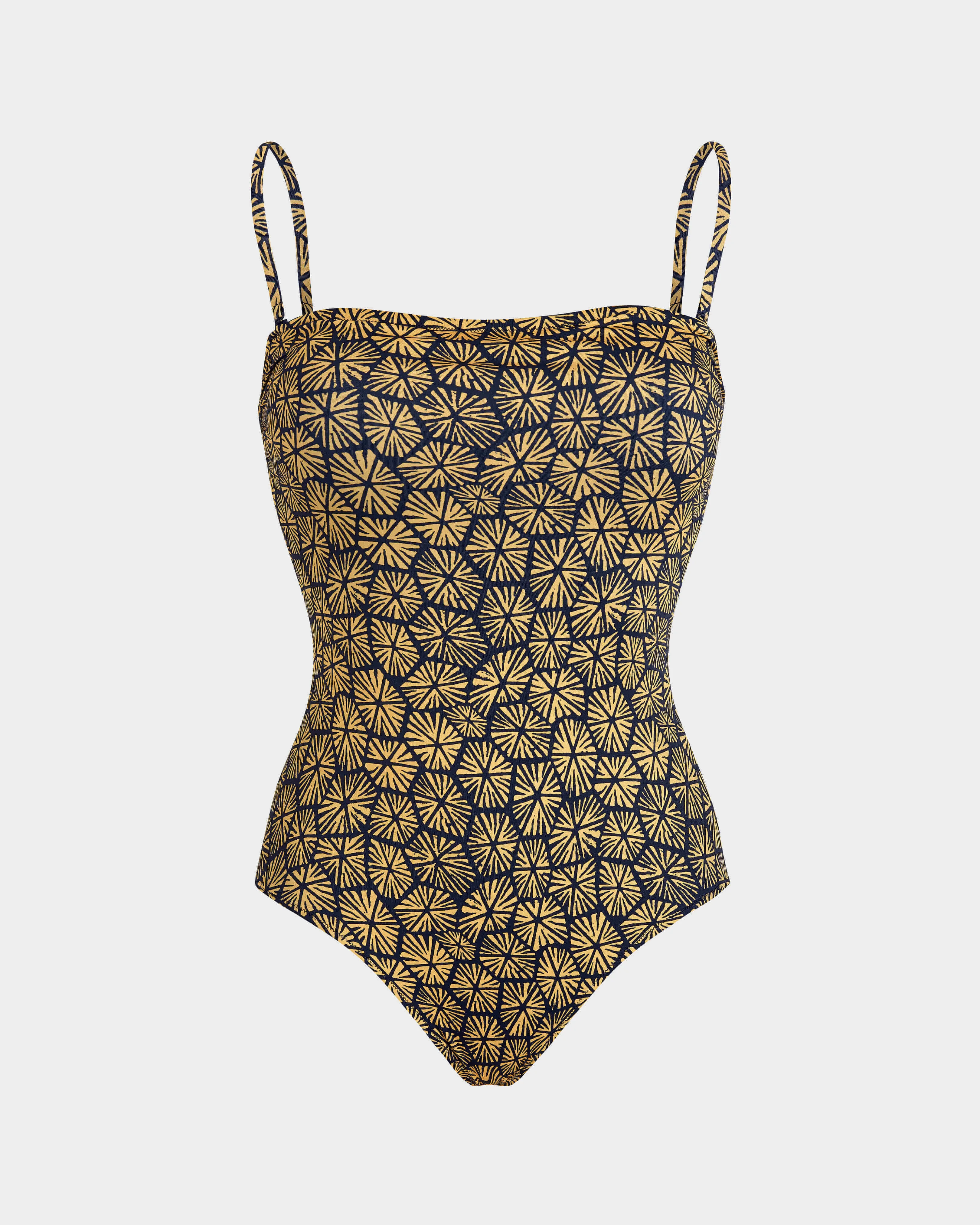 Women Bustier One-piece Swimsuit Carapaces - 1