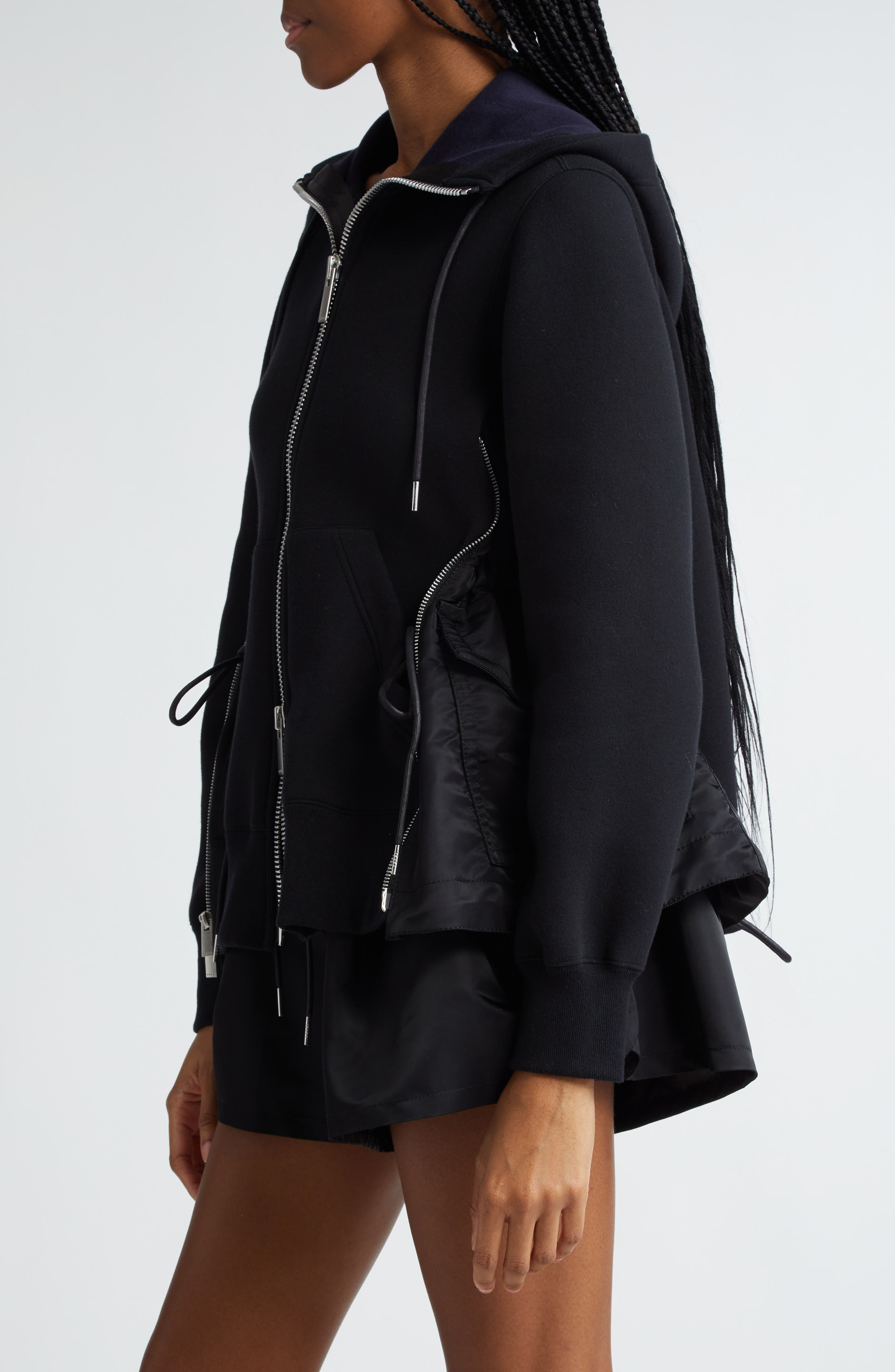 MA-1 Side Gusset Sponge Hoodie - 5