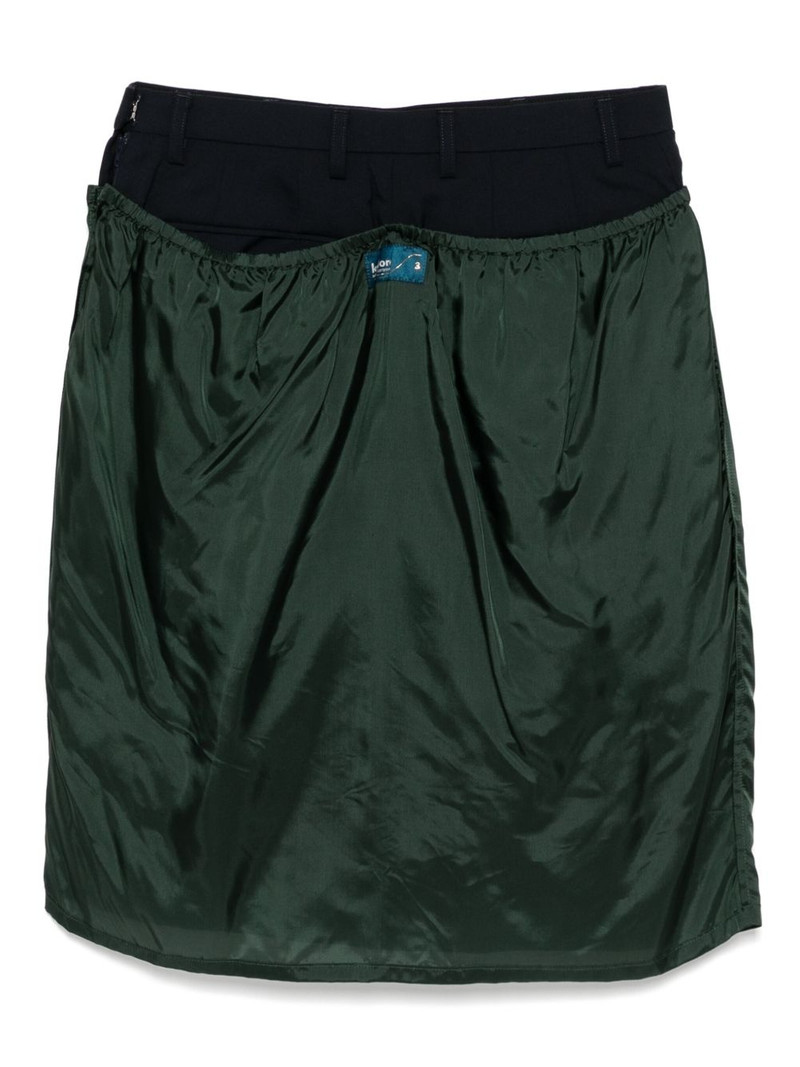 Kolor layered skirt outlook