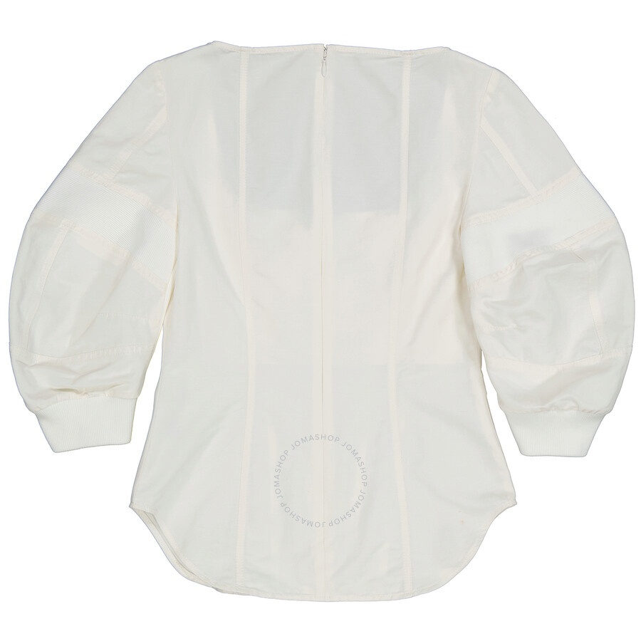 Stella Mccartney Ladies Fiona Puff-sleeve Blouse - 2