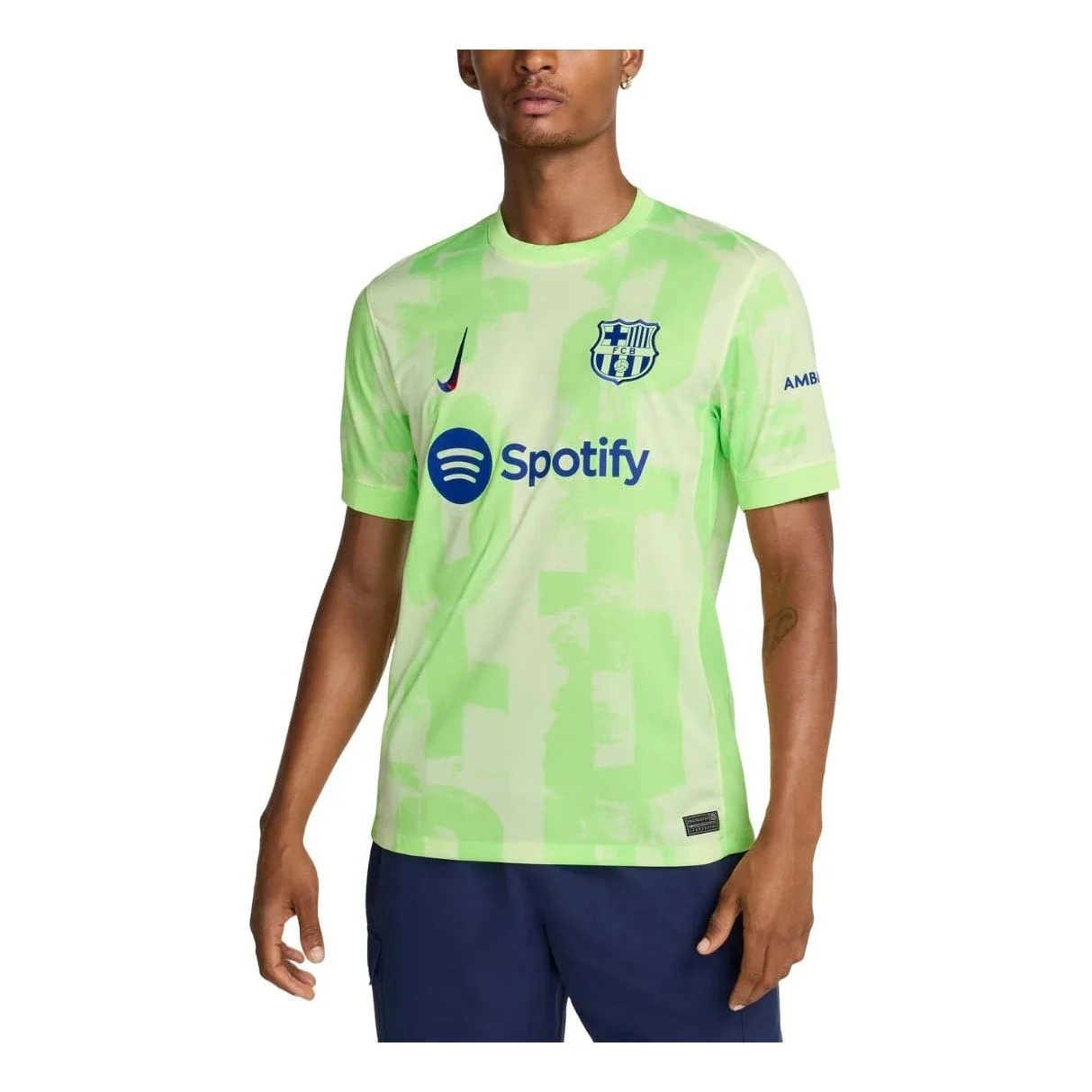 Nike Dri-FIT FC Barcelona 2024/25 Stadium Third Football Jersey 'Barely Volt' FQ2022-702 - 1
