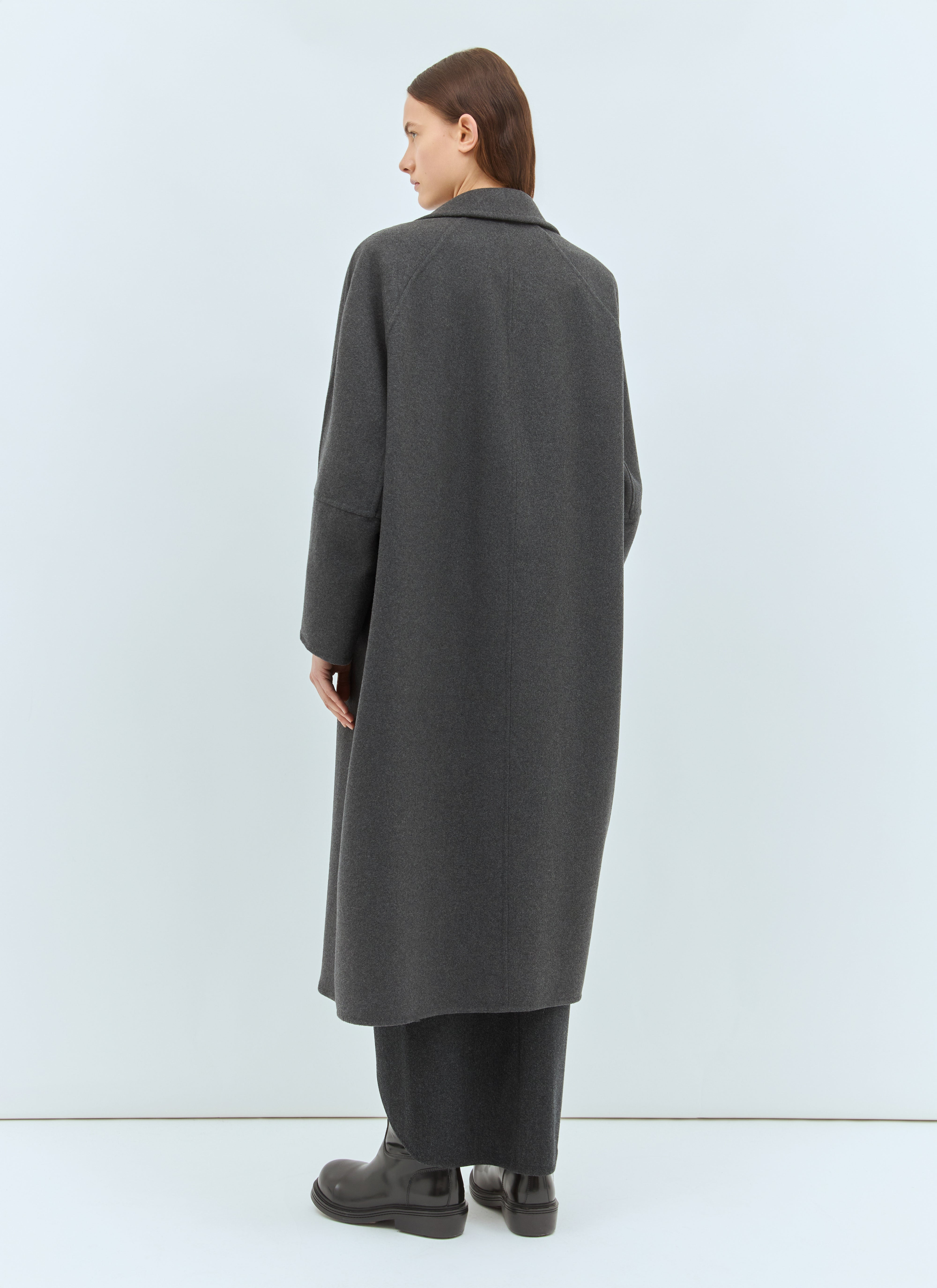 Max Mara Women Oversized Wool-And-Cashmere Coat - 5