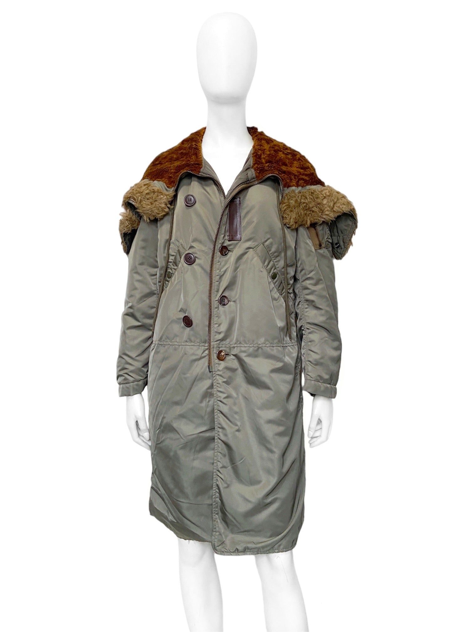 Junya Watanabe Fall 2006 Grail N-3B Oversized Military Parka Coat S - 3