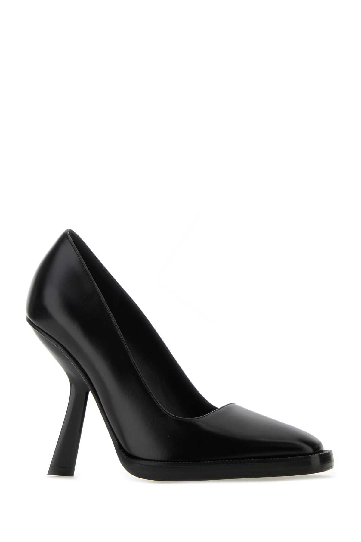 Salvatore Ferragamo Women Black Leather Anser X5 Pumps - 2
