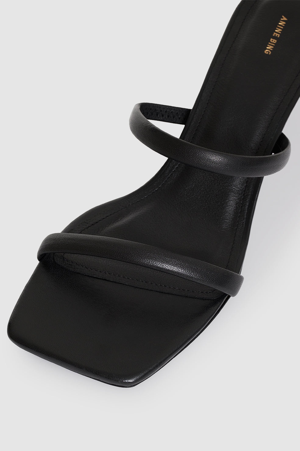 Hilda Mule Sandals - Black - 5