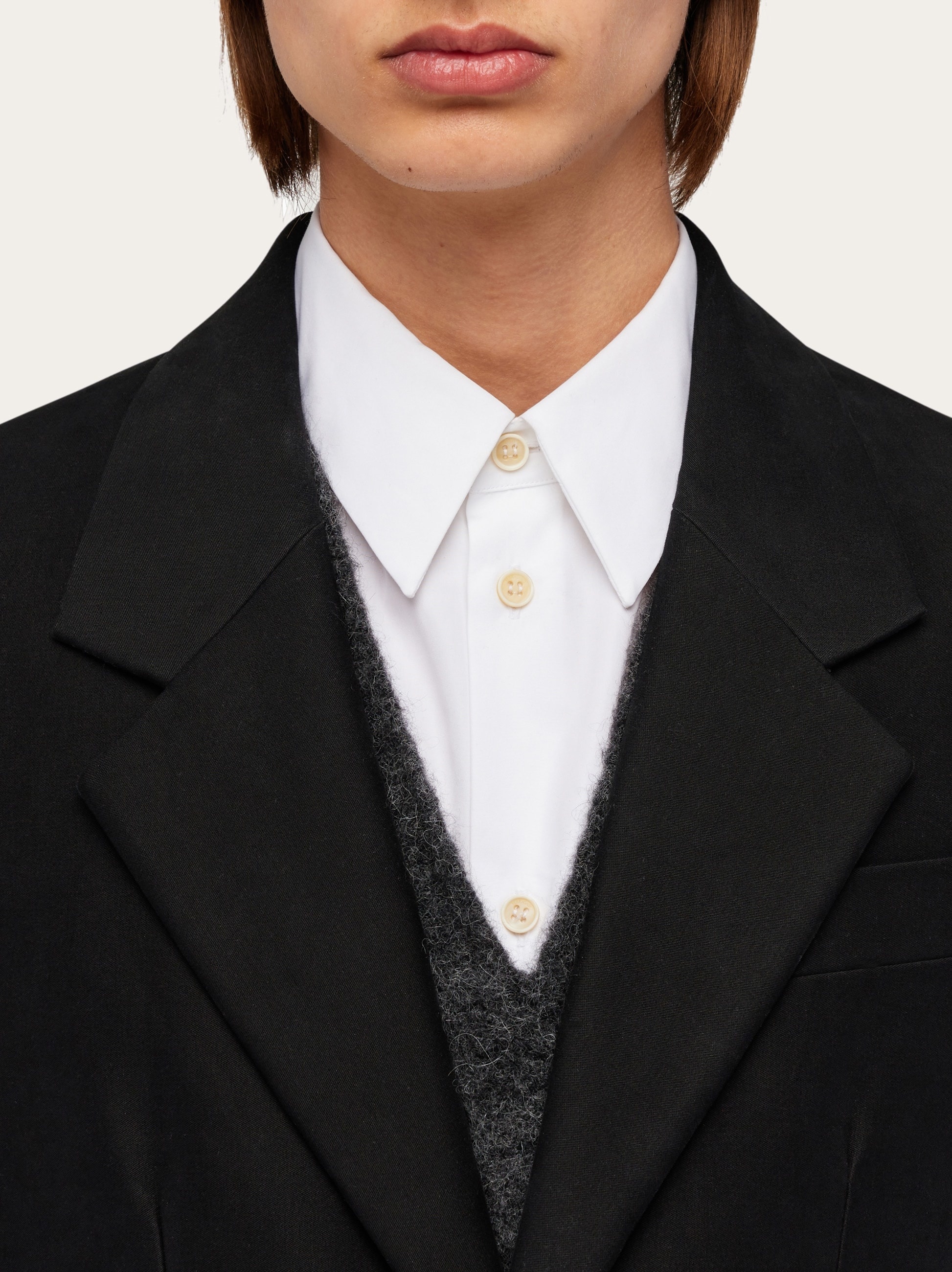 Blazer with wide belt - 5