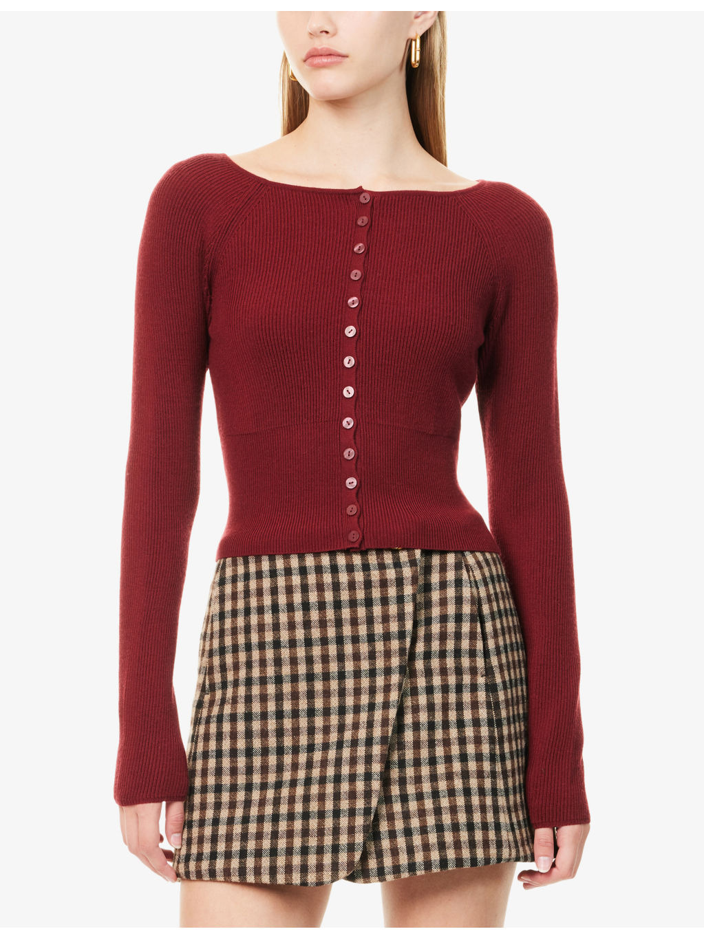 Meadow Ribbed Wool Cardigan - 3